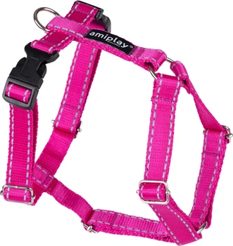 Шлейки для собак Amiplay Reflective Guard XL Рожеві (5907563306448)