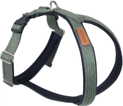 Шлейки для собак Amiplay Cotton Grand Soft S Хакі (5907563231108)