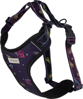 Шлейки для собак Amiplay BeSpace Discovery Neon XXL (5907563307803)