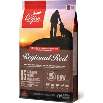 Сухой корм для собак Orijen Regional Red 11.4 кг (0064992184124)