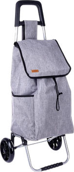 Wózek z torbą na zakupy Orion 40 l Szary (8592381168377)