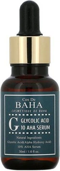 Сироватка для обличчя Cos De Baha G Glycolic Acid відлущувальна з гліколевою кислотою 30 мл (8809240317839)