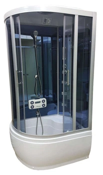 Гидромассажный душевой бокс Atlantis AKL 1110B R 110х82x220 правый черный