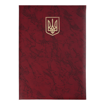 Папка BM.3571-13 Герб А4+ балакрон бордо