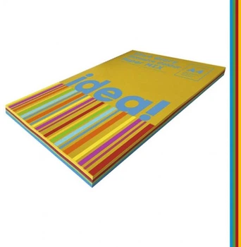 Набір кольорового паперу idea! Intensive Colour mix GLORY A4 25x4, 80г/м 100арк
