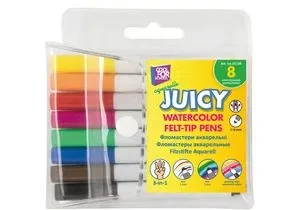 Фломастери акварельні 8кол Juicy CFS