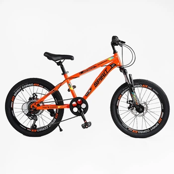 Детский спортивный велосипед 20 дюймов Corso Spirit, оборудование Shimano (Оранжевый)