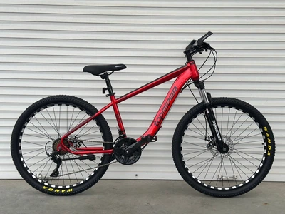 Велосипед горный 26 дюймов Toprider 550, рама 15" (Красный)