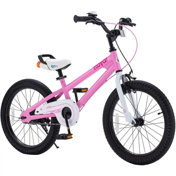 Детский двухколесный велосипед Royal Baby Freestyle-7 18 дюймов RB18B-6P (Розовый)