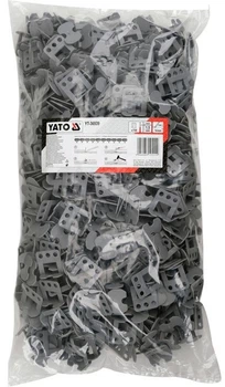 Система вирівнювання плитки Yato YT-36939 кліпси рамки Y 1.5 мм 700 шт (5906083125119)