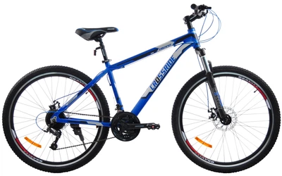 Велосипед гірський алюмінієвий 27.5 дюймів Crossride Hiland, рама 17" (Синій)
