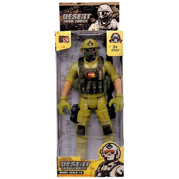 Игровая фигурка Солдат. DESERT TASK FORCE, 31 см, ХАКИ (ВИД 1) RS 8910F1