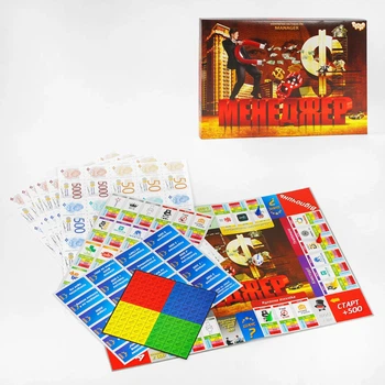 Настольная игра Менеджер DankoToys DTG28-U Разноцветный shop (2400673847014)