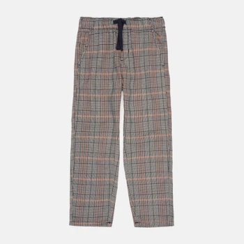 Брюки H&M 116см бежево синий клетка 24091066527