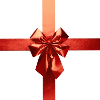 Декоративний бант для дверей Home & Styling Collection 33 x 42 см Червоний (8721037624336)