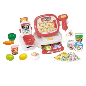 Игрушка Кассовый аппарат подсветки звук калькулятор, C668-39/X