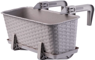 Квітковий горщик Kadax Frette 40 см Карамельний (K2870)