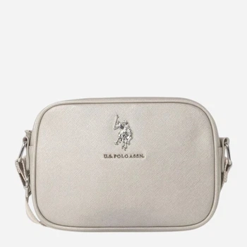 Сумка кросс-боди через плечо женская маленькая U.S. Polo Assn 27V0047-AA00A Silver (786662531808)
