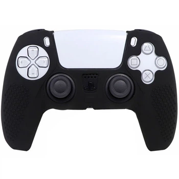 Силиконовый чехол Honson для джойстика PS5 Dualsense черный