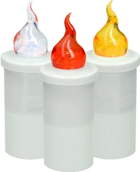 Zestaw świec Subito S6 Led Mix 16 × 6 cm 12 szt (5907646177972)