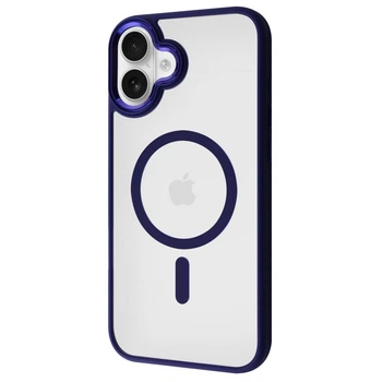 Чехол панель Ardor Case with Magnetic Ring MagSafe для Apple iPhone 17 (6.3") midnight blue
