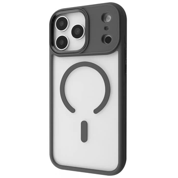 Чехол панель Ardor Case with Magnetic Ring MagSafe для Apple iPhone 17 Pro Max (6.9") gray