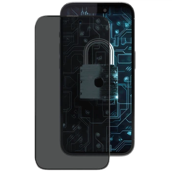 Захисне скло антишпигун приватне Proove Privacy для Apple iPhone 17 Pro Max black