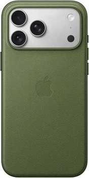Чохол панель тканинний TechWoven with MagSafe MagFit Magnetic Ring для Apple iPhone 17 Pro (6.3") Green