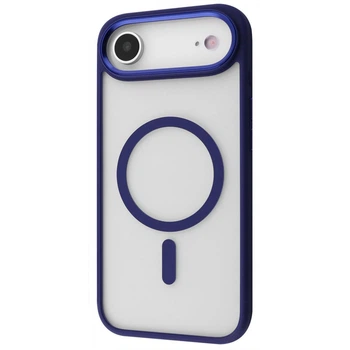 Чехол панель Ardor Case with Magnetic Ring MagSafe для Apple iPhone 17 Air (6.5") midnight blue