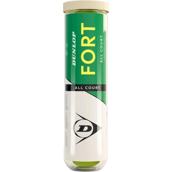 Набір м'ячів для тенісу Dunlop FORT ALL COURT TS 4B жовтий (4 штуки) 601607