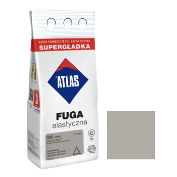 Фуга ATLAS FUGA ELASTYCZNA 035 2 кг сірий