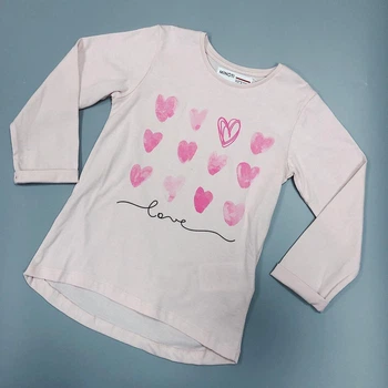 Кофтинка для дівчаток Minoti 4KIDTEE13 Рожева 5-6 лет
