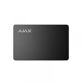 Безконтактна картка Ajax Pass Black 100 шт