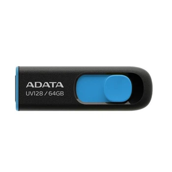Флеш-накопичувач ADATA USB 3.2 UV 128 64Gb Black/Blue
