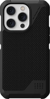 Чохол UAG Metropolis LT Magsafe для Apple iPhone 14 Pro (114050113940) Kevlar Black