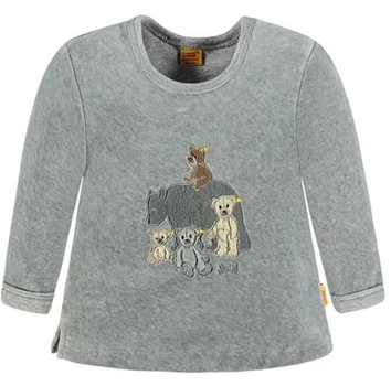 Кофта для девочки Steiff 6722813 74 см серая