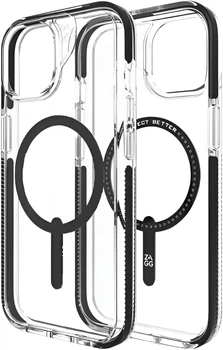 Чохол Zagg Gear4 Piccadilly Snap with Magsafe для Apple iPhone 15 / iPhone 14 / iPhone 13 (702312347) Black