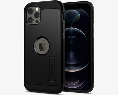 Чохол Spigen Tough Armor для Apple iPhone 12 Pro Max (ACS01626) Black