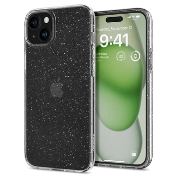 Чохол Spigen Liquid Crystal Glitter для Apple iPhone 15 Plus (ACS06648) Crystal Quartz