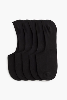 Носки 5 пар H&M 871826 черный 40-42