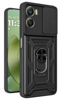 Чохол Camshield з кільцем-підставкою на Motorola G06 / black