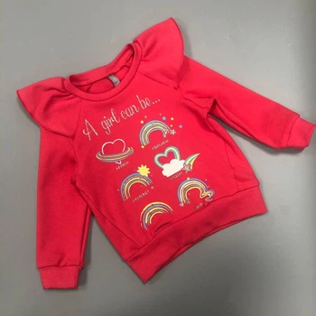 Світшот для дівчинки Smil 116432 Коралловий 92р
