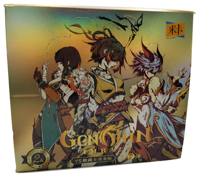 Коробка Колекційних бустер-упаковок Геншин Genshin Impact CB GI 12