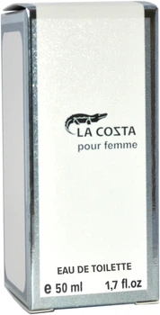 Туалетна вода для жінок EVA cosmetics Аромати світу La cozta 50 мл (04370100503) (4820107593429)
