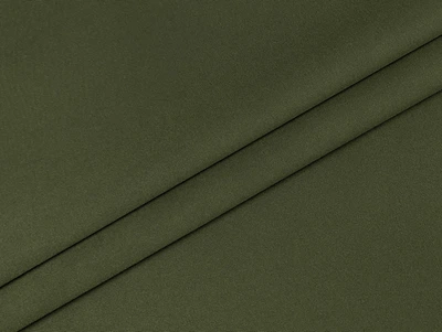 Ткань Поликоттон полированный хаки, пог. м. (п85, 2505090, к4)