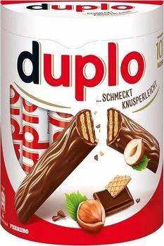 Шоколадные батончики Duplo Hazelnut 10 шт 182 г