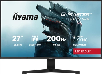 Монітор 27" iiyama G-Master Red Eagle G2771QS-B1