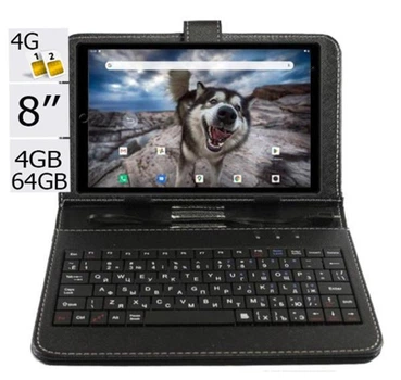 Планшет-ноутбук Adronix Mid Pad PRO 8 LTE Black 4GB/64GB IPS 8'' + Чехол-клавиатура