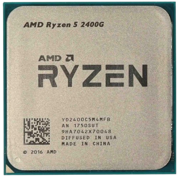 Процесор AMD Ryzen 5 2400G Socket AM4 (YD2400C5M4MFB) Б/В