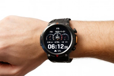 Smart Watch KE3 Outdoor Pro — Bluetooth звонки, LED фонарик, IP67